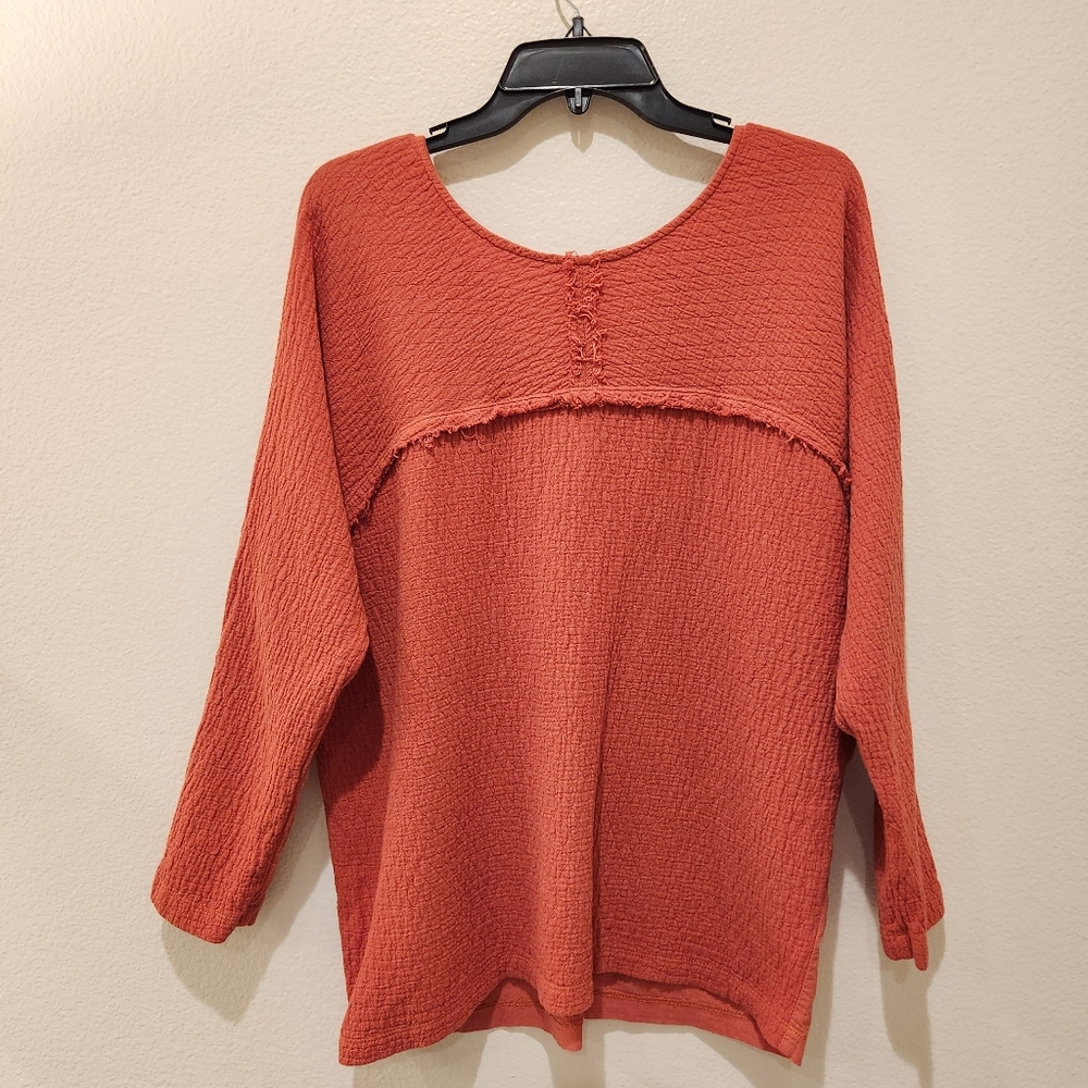 SATURDAY SUNDAY Romy Back Criss Cross Pullover